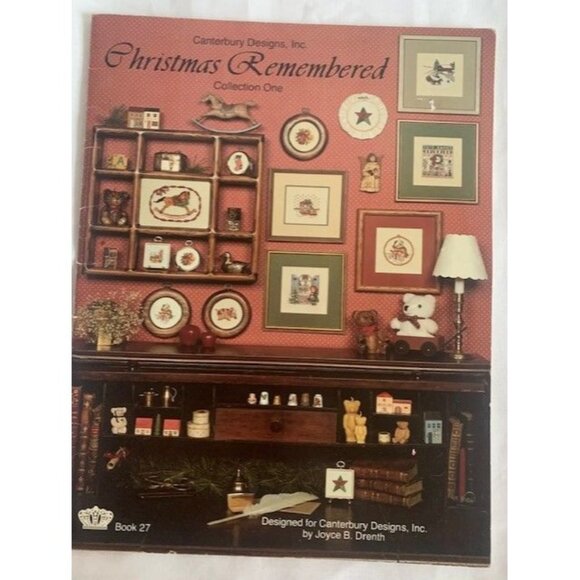 Canterbury Designs Christmas Remembered cross stitch book No 27 - Picture 3 of 4